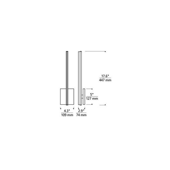 Visual Comfort Modern Kenway Wall Sconce
