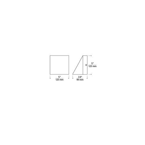 Visual Comfort Modern Pitch Single Wall Light