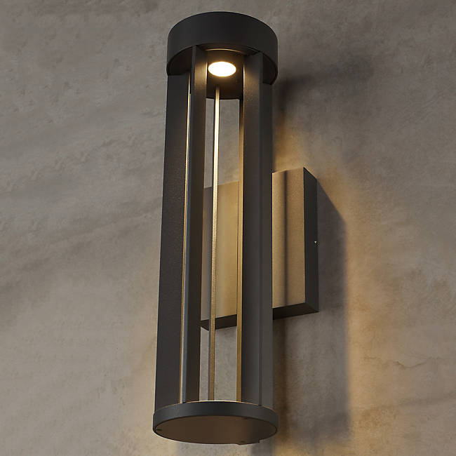 Visual Comfort Modern Turbo Outdoor LED Wall Sconce