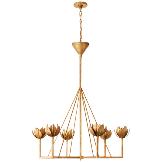 Visual Comfort Signature Alberto Large Single Tier Chandelier