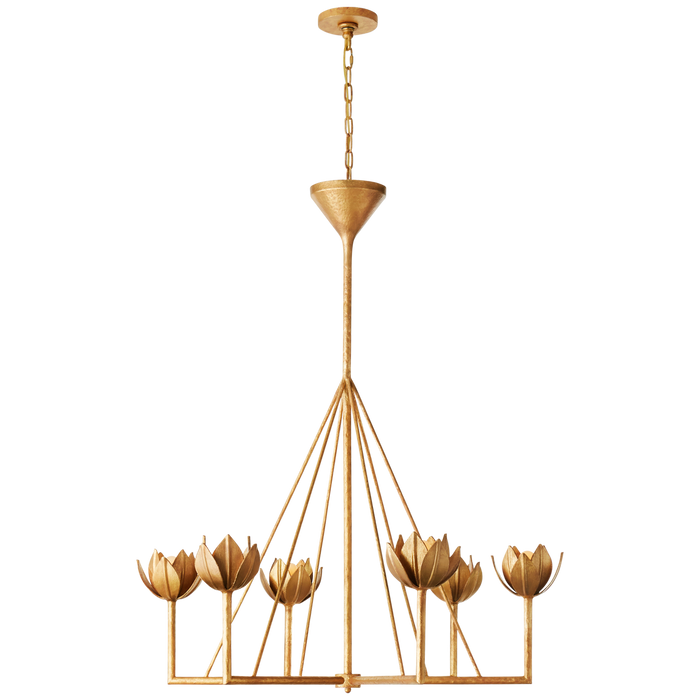 Visual Comfort Signature Alberto Large Single Tier Chandelier