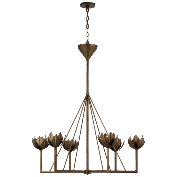 Visual Comfort Signature Alberto Large Single Tier Chandelier