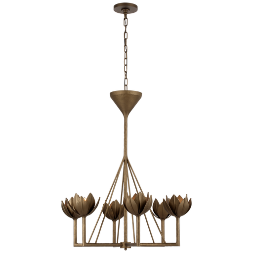 Visual Comfort Signature Alberto Small Single Tier Chandelier
