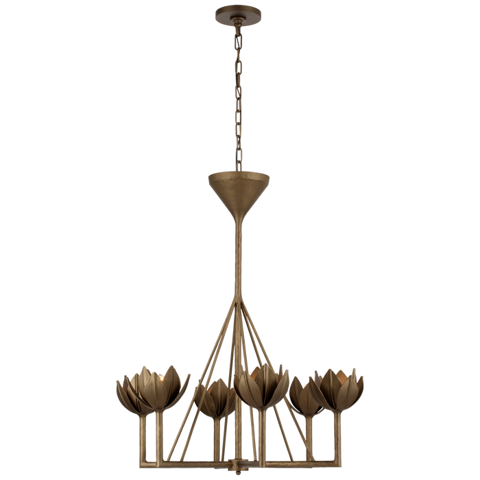 Visual Comfort Signature Alberto Small Single Tier Chandelier