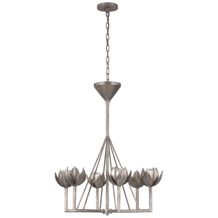 Visual Comfort Signature Alberto Small Single Tier Chandelier