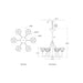 Visual Comfort Signature Alberto Small Single Tier Chandelier