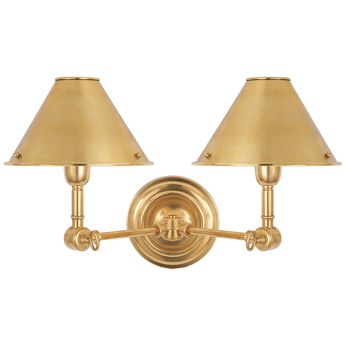 Visual Comfort Signature Anette Double Sconce