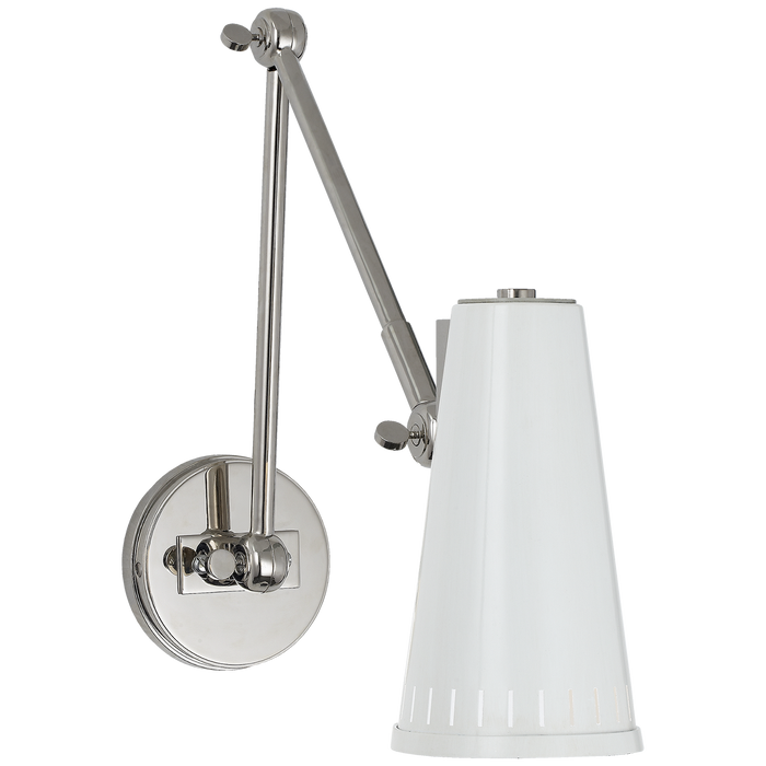 Visual Comfort Signature Antonio Adjustable Two Arm Wall Lamp