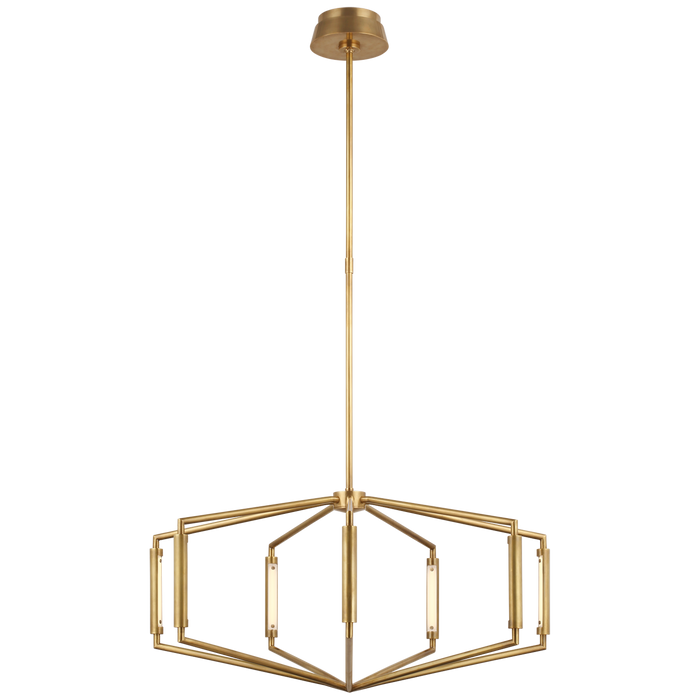 Visual Comfort Signature Appareil Low Profile Chandelier