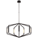 Visual Comfort Signature Appareil Low Profile Chandelier