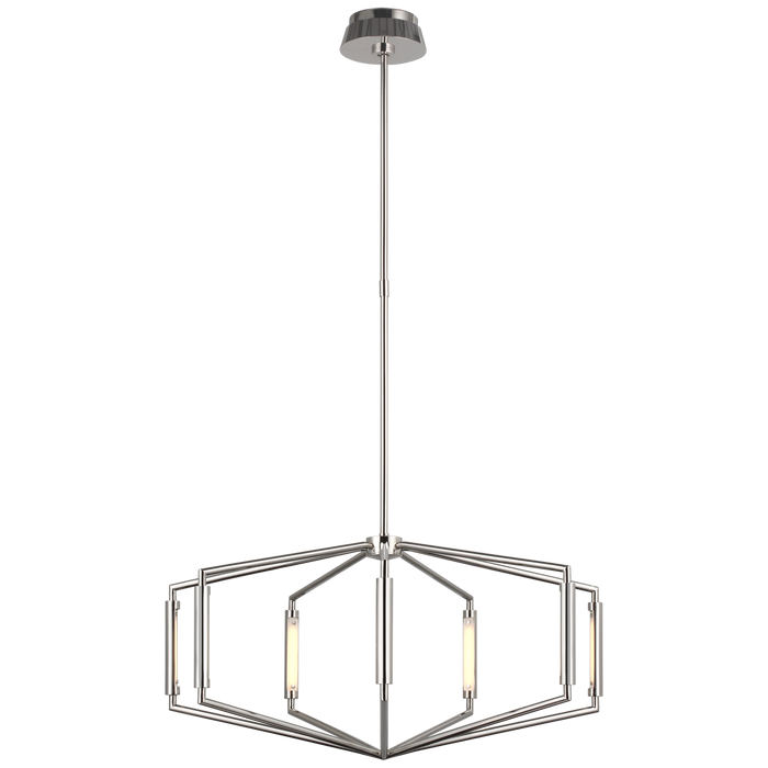 Visual Comfort Signature Appareil Low Profile Chandelier