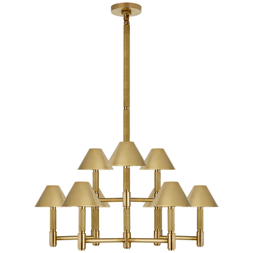 Visual Comfort Signature Barrett Knurled Chandelier