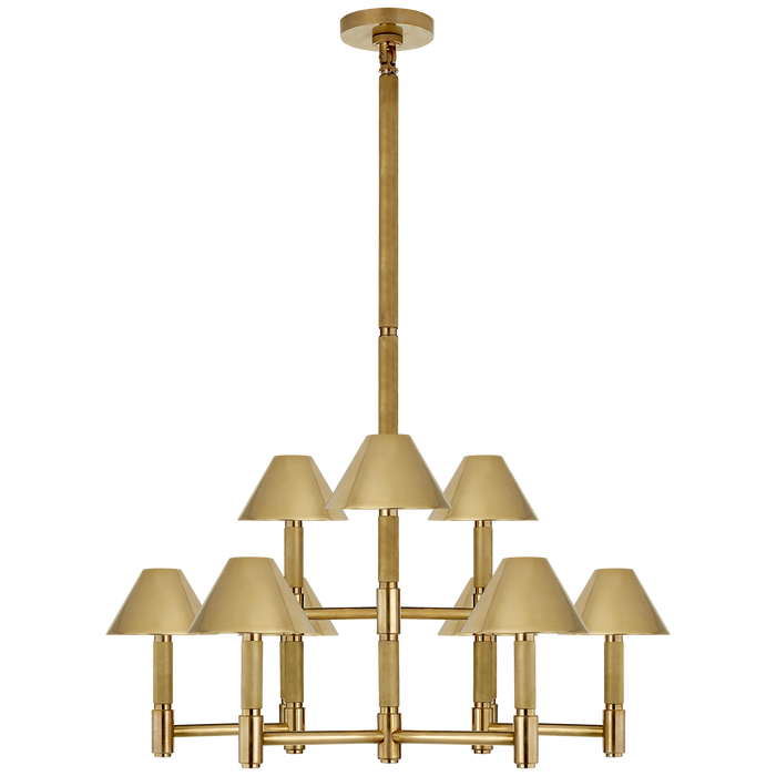 Visual Comfort Signature Barrett Knurled Chandelier