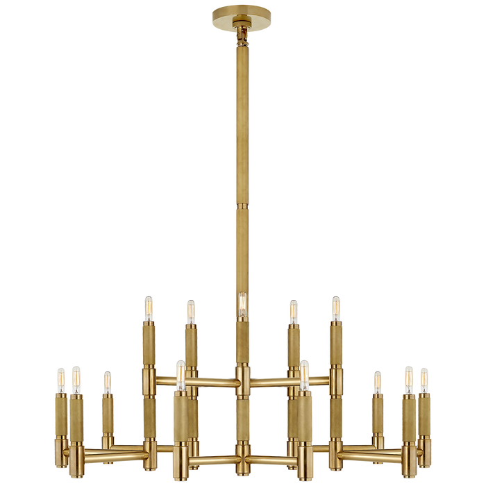 Visual Comfort Signature Barrett Knurled Chandelier
