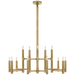 Visual Comfort Signature Barrett Knurled Chandelier