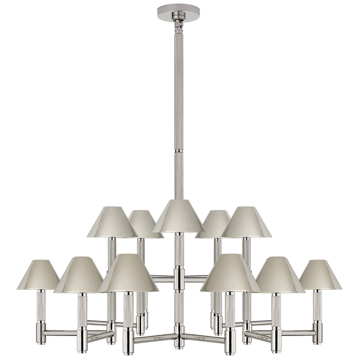 Visual Comfort Signature Barrett Knurled Chandelier