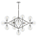 Visual Comfort Signature Bistro Four Arm Chandelier