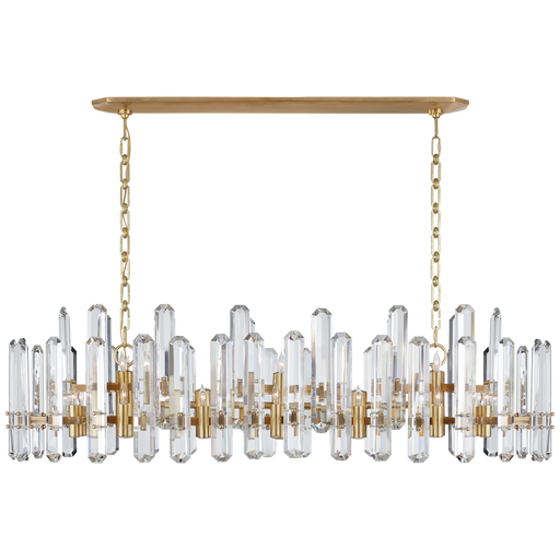 Visual Comfort Signature Bonnington Large Linear Chandelier