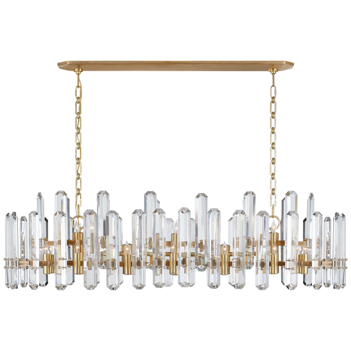 Visual Comfort Signature Bonnington Large Linear Chandelier