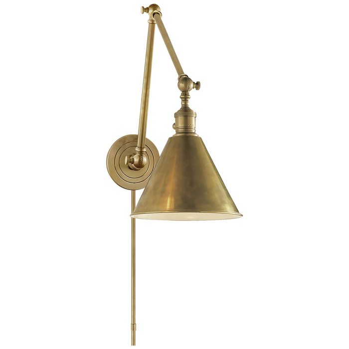 Visual Comfort Signature Boston Functional Double Arm Library Light