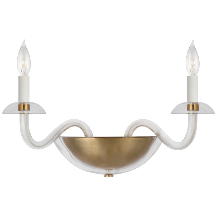Visual Comfort Signature Brigitte Small Double Sconce