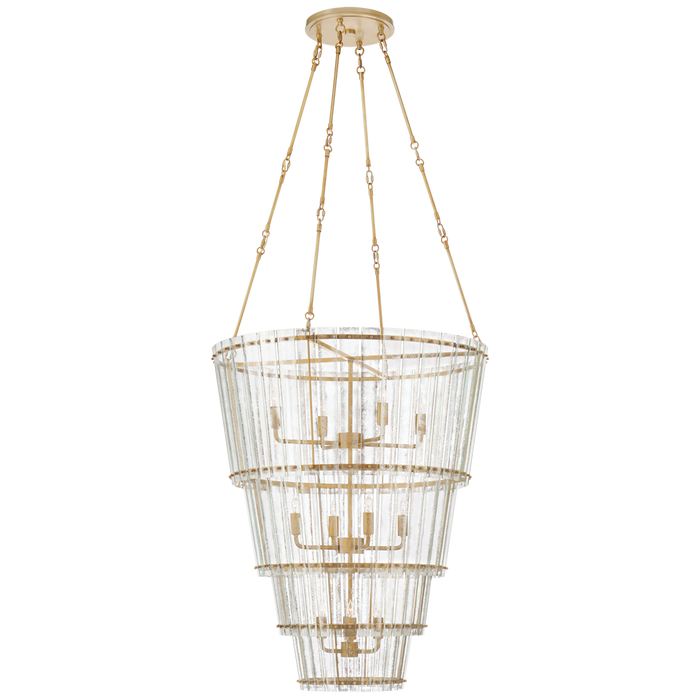 Visual Comfort Signature Cadence Large Waterfall Chandelier