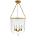 Visual Comfort Signature Cambridge Large Smoke Bell Pendant
