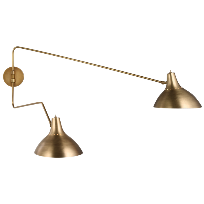 Visual Comfort Signature Charlton Double Wall Light