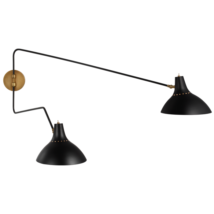 Visual Comfort Signature Charlton Double Wall Light