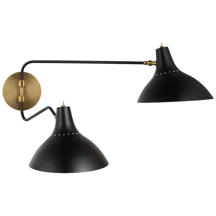 Visual Comfort Signature Charlton Double Wall Light
