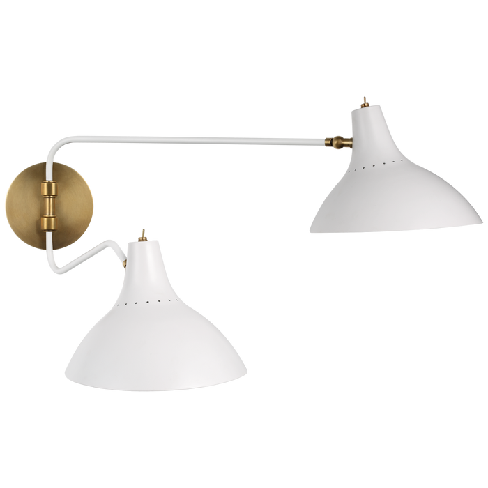 Visual Comfort Signature Charlton Double Wall Light