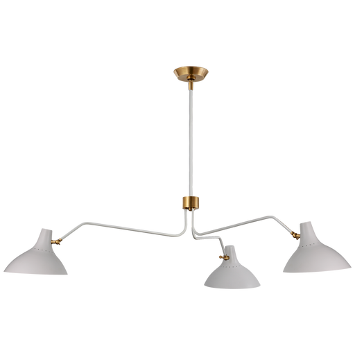Visual Comfort Signature Charlton Triple Arm Chandelier