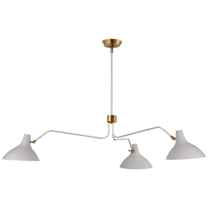 Visual Comfort Signature Charlton Triple Arm Chandelier