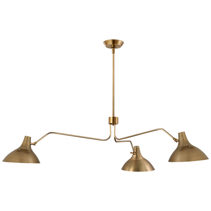 Visual Comfort Signature Charlton Triple Arm Chandelier