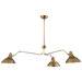 Visual Comfort Signature Charlton Triple Arm Chandelier