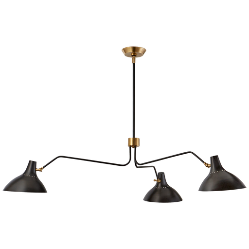 Visual Comfort Signature Charlton Triple Arm Chandelier
