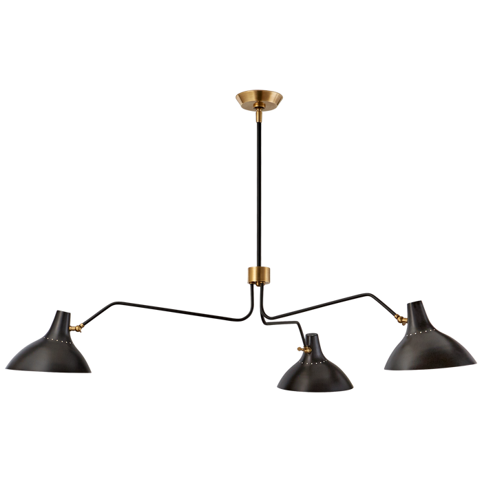 Visual Comfort Signature Charlton Triple Arm Chandelier