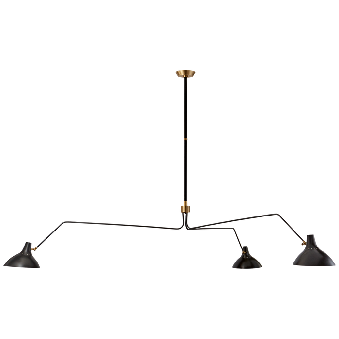 Visual Comfort Signature Charlton Triple Arm Chandelier