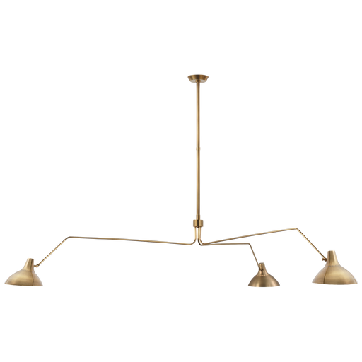 Visual Comfort Signature Charlton Triple Arm Chandelier
