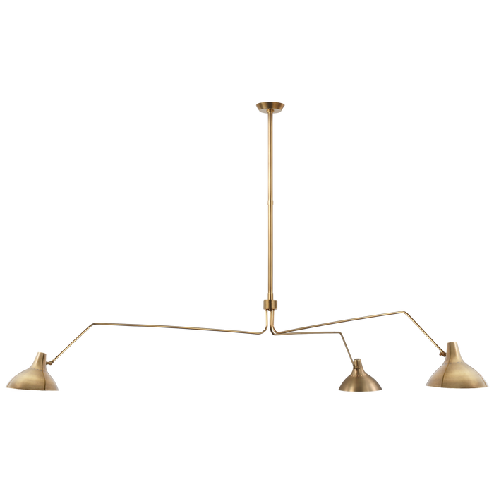 Visual Comfort Signature Charlton Triple Arm Chandelier