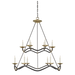 Visual Comfort Signature Choros Two-Tier Chandelier