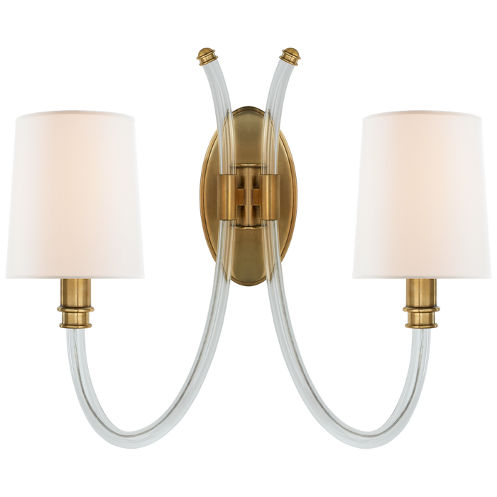 Visual Comfort Signature Clarice Double Sconce