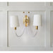 Visual Comfort Signature Clarice Double Sconce