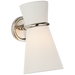 Visual Comfort Signature Clarkson Small Single Pivoting Sconce