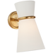 Visual Comfort Signature Clarkson Small Single Pivoting Sconce