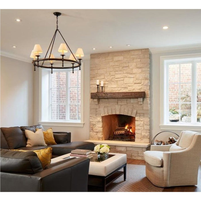 Visual Comfort Signature Classic Ring Chandelier
