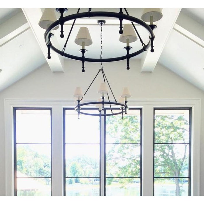 Visual Comfort Signature Classic Ring Chandelier