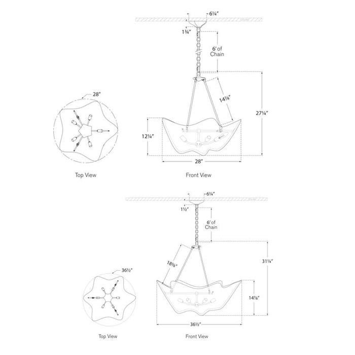 Visual Comfort Signature Cosima Chandelier