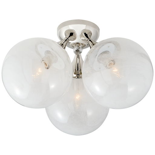 Visual Comfort Signature Cristol Large Triple Flush Mount