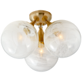 Load image into Gallery viewer, Visual Comfort Signature Cristol Large Triple Flush Mount
